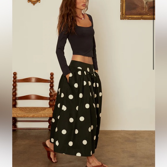 Ciao Lucia Dresses & Skirts - Ciao Lucia Polka dot Zoe Skirt